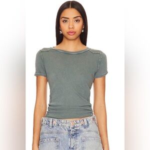 We The Free Sage Short Sleeve Tee dried pine medium